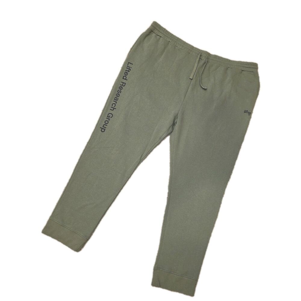 NWT LRG (Lifted Research Group)Green Sweatpants Joggers Sz 6 XL‎